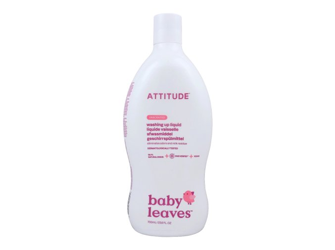 attitude baby leaves washing up liquid 700ml
