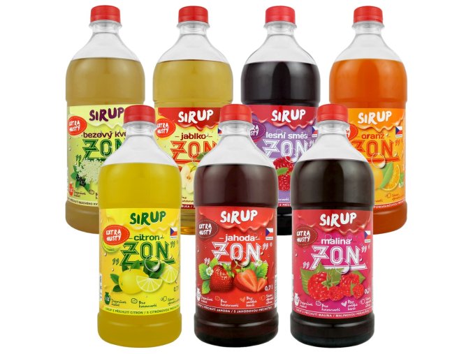 zon extra husty sirup 0 7l 7druhu