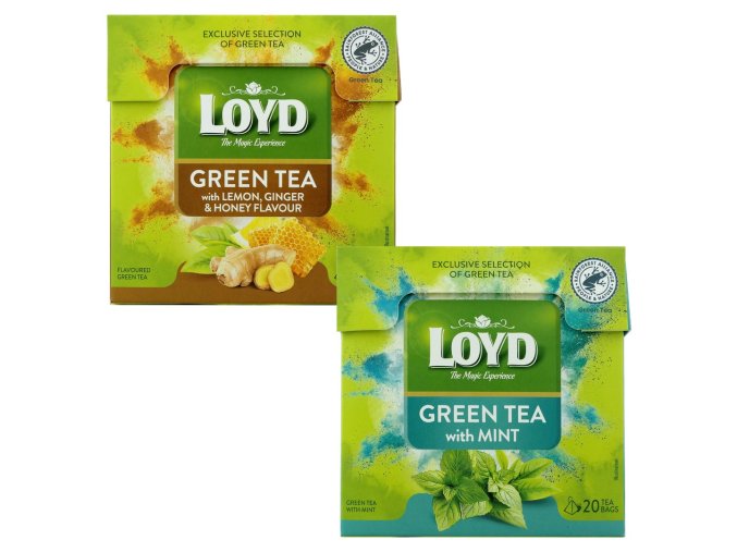 loyd green tea 20ks 2druhy