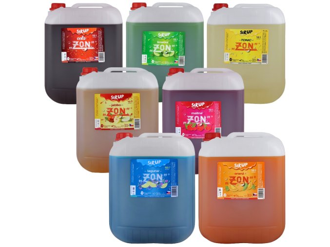 zon sirup 10l 7druhu