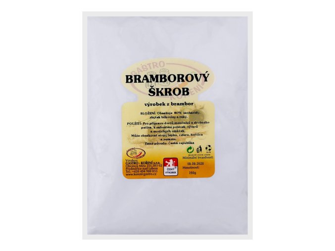 gastro koreni bramborovy skrob 250g