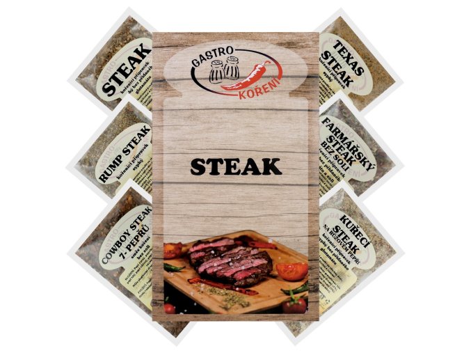 gastro koreni steak 6x50g vybaleno