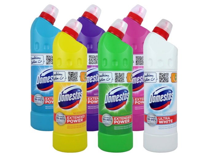 domestos 750ml 6druhu
