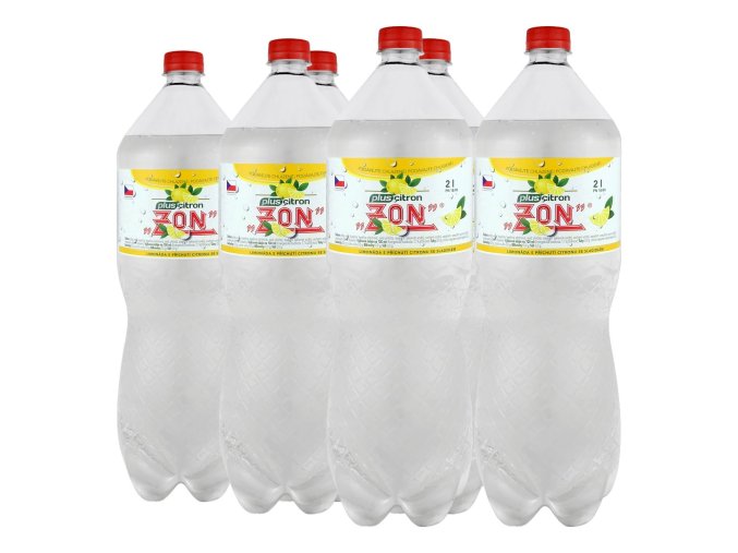 zon plus limonada 2l citron karton 6x2l