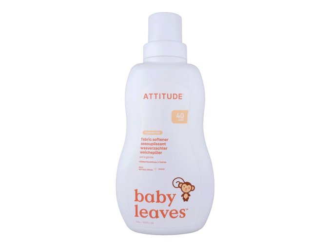 attitude baby leaves fabric softener 1 04l pear nectar