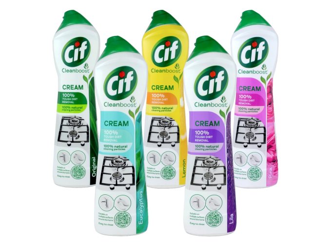 cif cream 500ml 5druhu