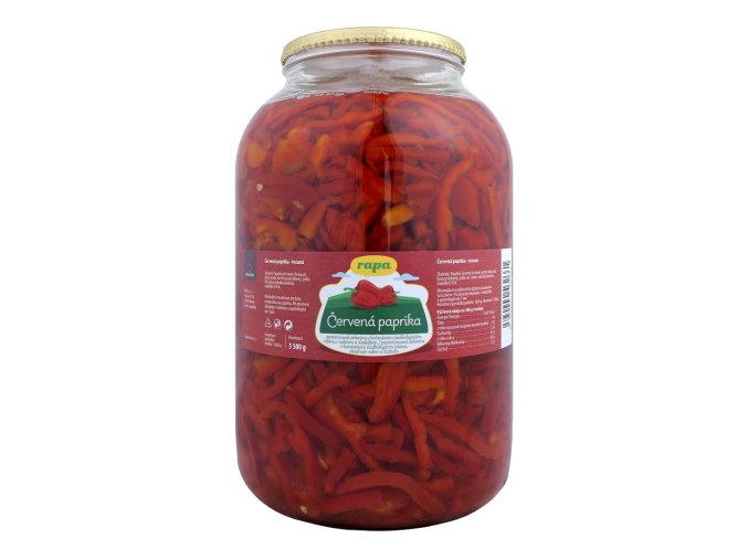 rapa cervena paprika rezana 3500g