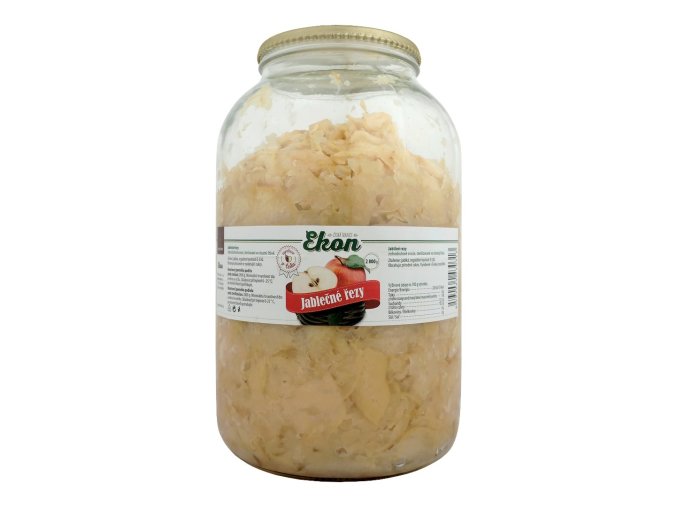 ekon jablecne rezy 2800g
