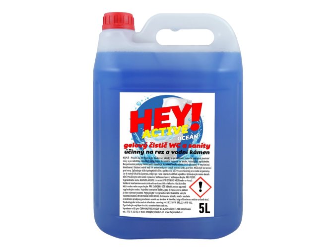 hey active gelovy cistic wc a sanity napln kanystr 5l ocean