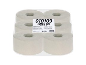 jumbo 190 010109 toaletni papir 1 vrstvy recyklovany 6ks obal