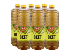 alba ocet kvasny lihovy 1l karton 6ks