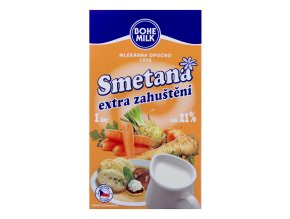 bohemilk smetana extra zahusteni 21procent 1l