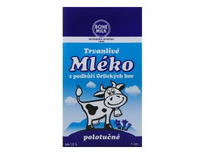 bohemilk trvanlive mleko polotucne 1l