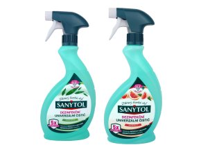 sanytol dezinfekcni univerzalni cistic 500ml 2druhy