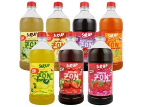 zon extra husty sirup 0 7l 7druhu
