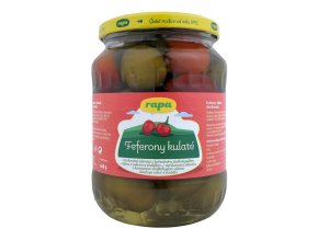 rapa feferony kulate 660g