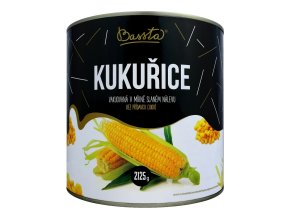 bassta kukurice konzerva 2125g