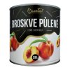 bassta broskve pulene v mirne sladkem nalevu plechovka 2600g
