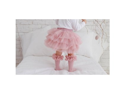 TUTU bloomers suknička s nohavičkami - dusty pink