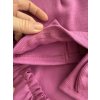Set fuschia čiapka a nárkčník s madeirou