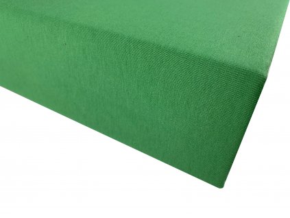 Prostěradlo bavlna zelená