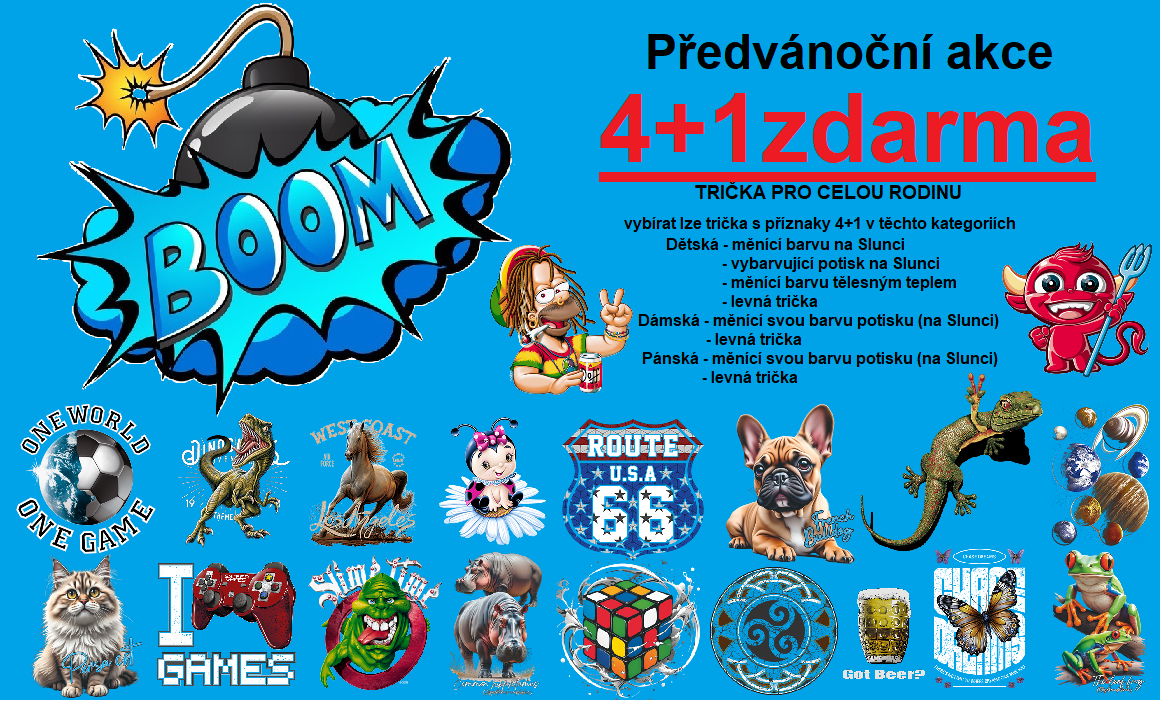 Akce 4+1