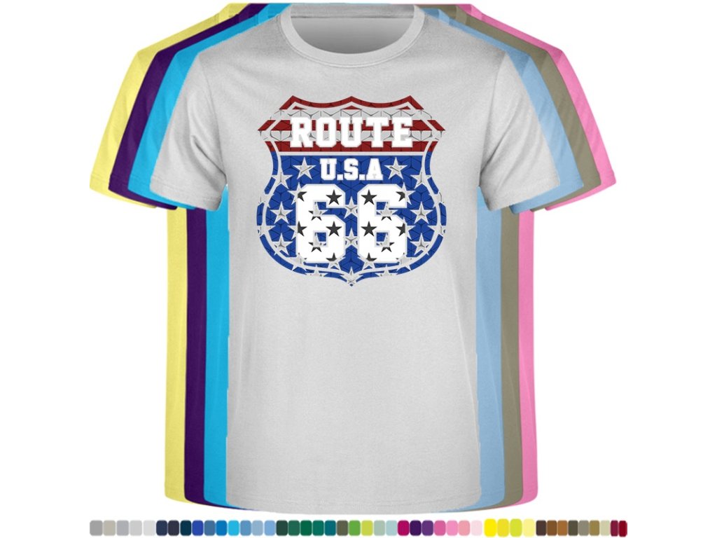 svetle_sede_levne_bavlnene_tricko_americka_route_66