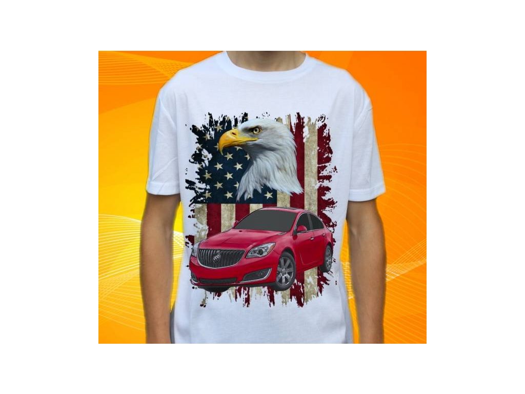 Dětské a pánské tričko s autem Buick Regal
