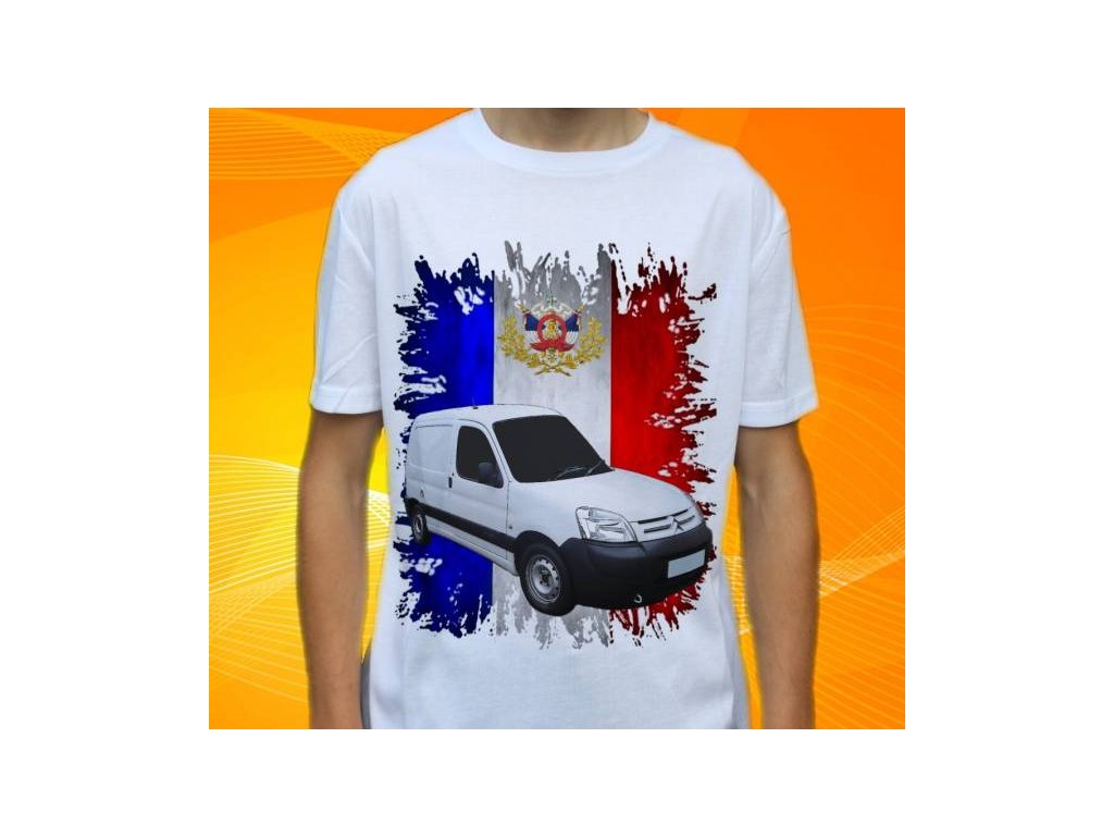 Dětské a pánské tričko s autem Citroen Berlingo