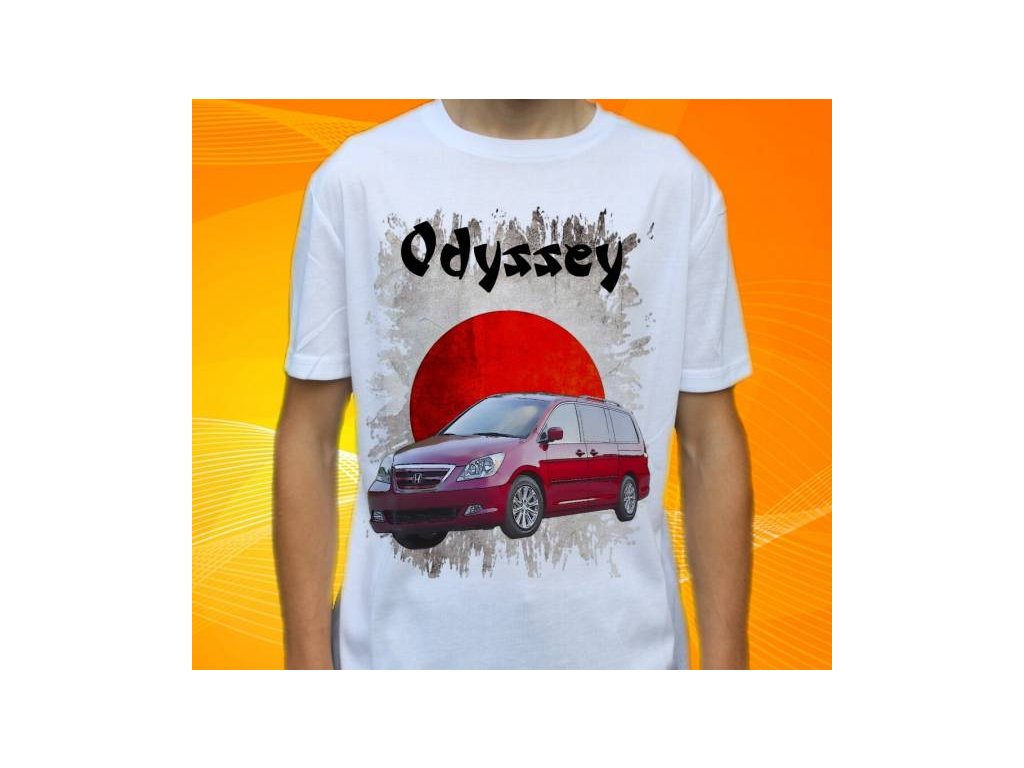 Dětské a pánské tričko s autem Honda Odyssey