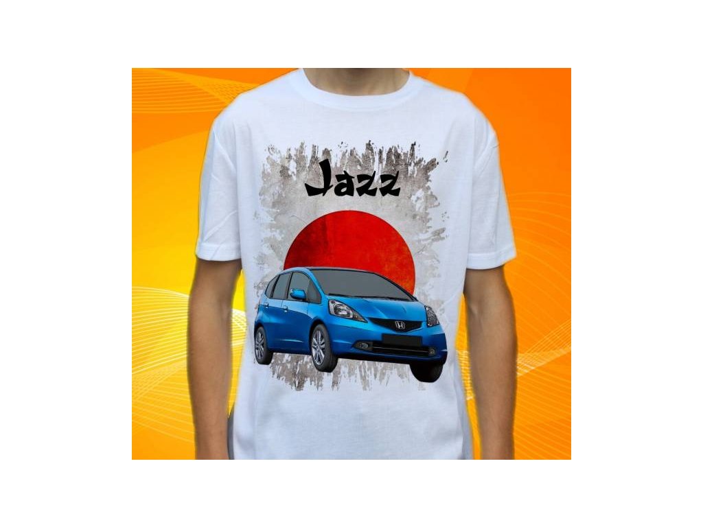 Dětské a pánské tričko s autem Honda Jazz