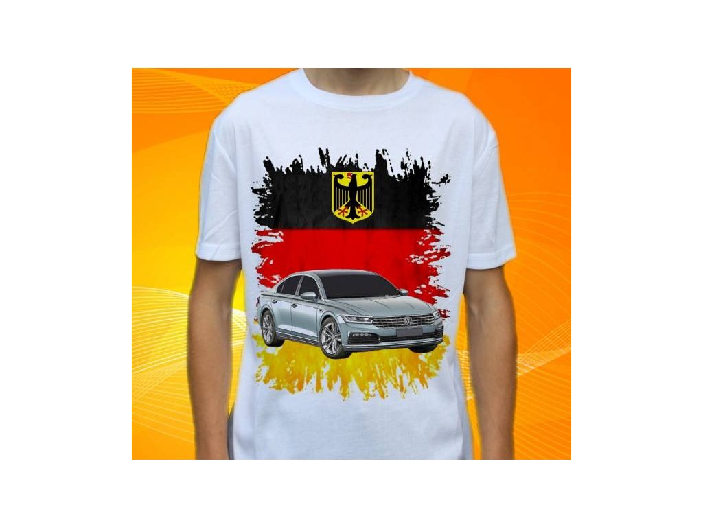 tričko s autem Volkswagen Phaeton