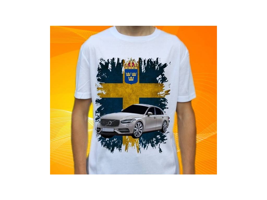 tričko s autem Volvo S90