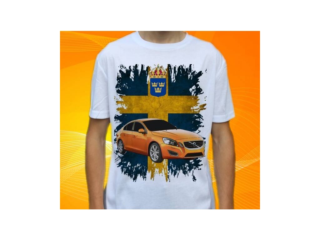 tričko s autem Volvo S60