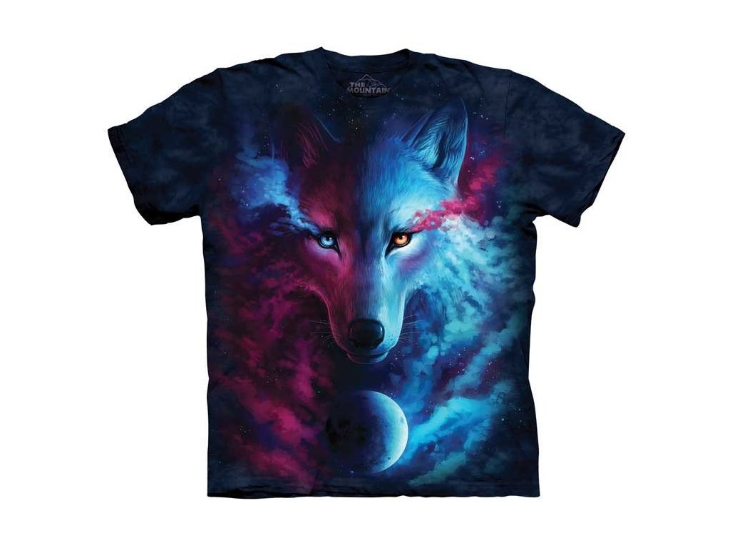 dětské tričko-zodiak-vlk-mountain-potisk-bavlna