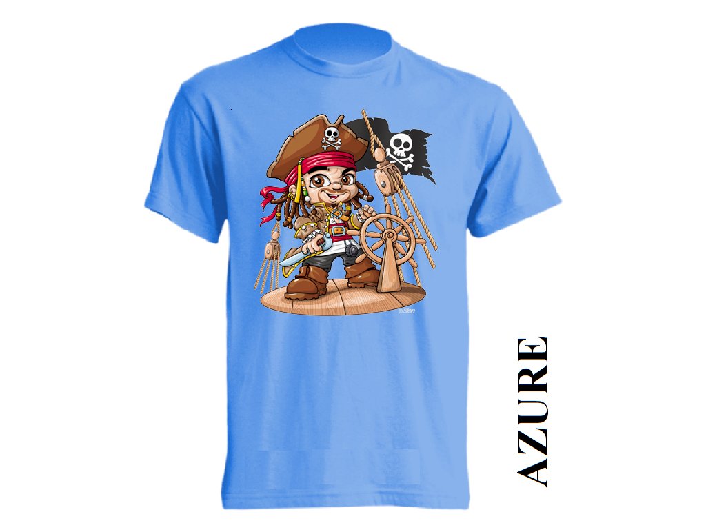 Levné bavlněné tričko s vtipným potiskem Jacka Sparrowa z filmu Piráti z  Karibiku