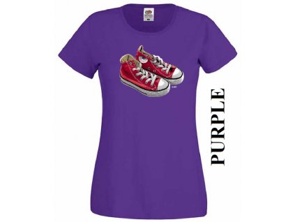 damske-3D-tricko-tenisky-converse-fialove