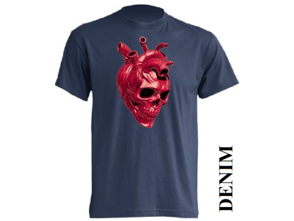 levne-tricko-lebka-srdce-denim