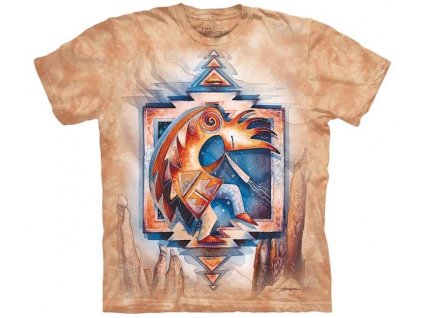 tričko-indiánské-malba-batikované-potisk-šaman