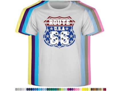 svetle_sede_levne_bavlnene_tricko_americka_route_66