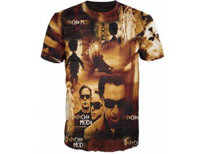 hnede tricko Depeche Mode