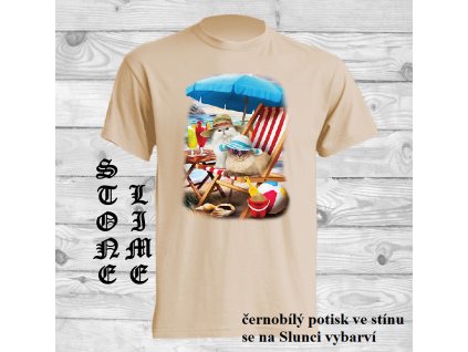 kremove tricko kocky prazdniny