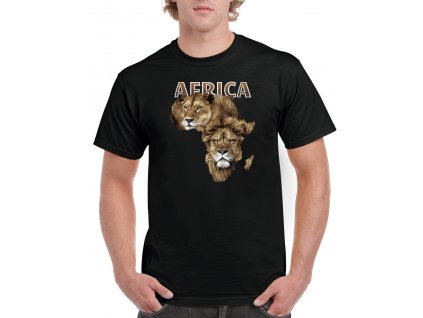 cerne tricko Afrika