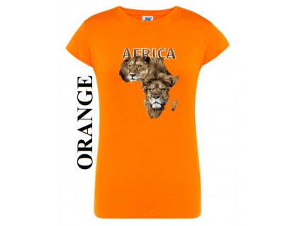 oranzove-levne-bavlnene-divci-tricko-Afrika