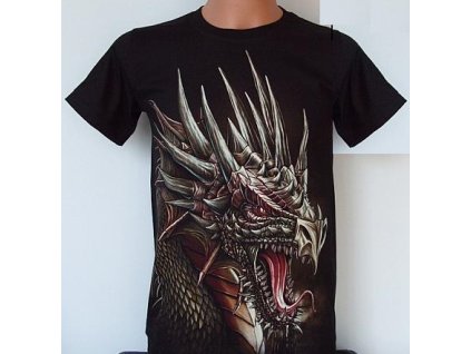 svitici tricko hlava draka