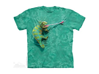 vtipne tricko chameleon