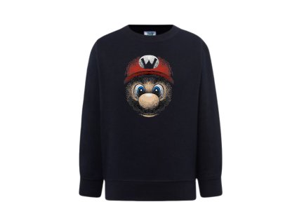 tmave-modra-detska-levna-klasicka-mikina-Super-Mario