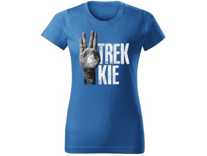 aqua-modre-damske-bavlnene-tricko-trekkies