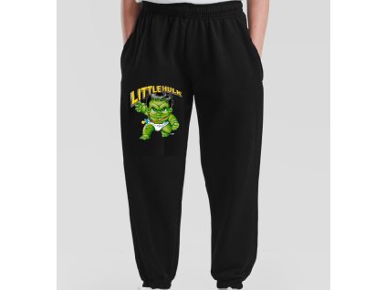 Dětské levné tepláky tmavě modré Hulk (vel.116)