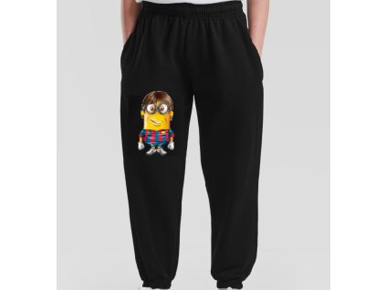 Dětské levné tepláky tmavě modré Mimoň Messi (vel.116)